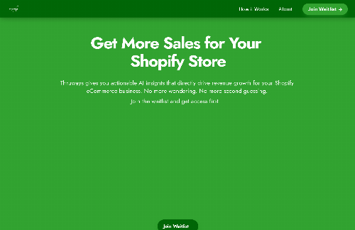 startuptile Thruways-Get More Sales for Your eCommerce Business