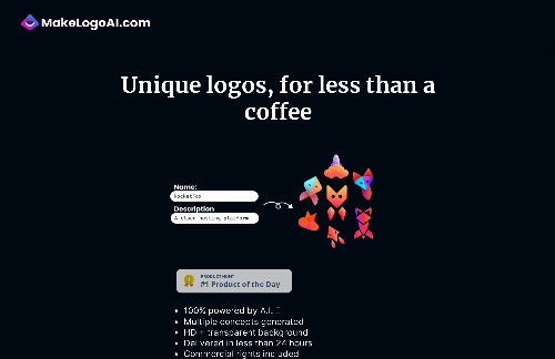 startuptile MakeLogoAI.com-Designer-quality logos for less than a coffee