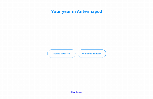 startuptile AntennaPod Podcast Year Recap-