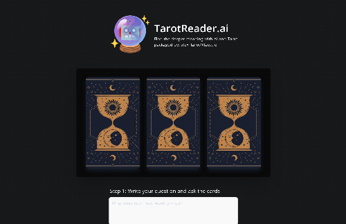 startuptile AI generated tarot readings-