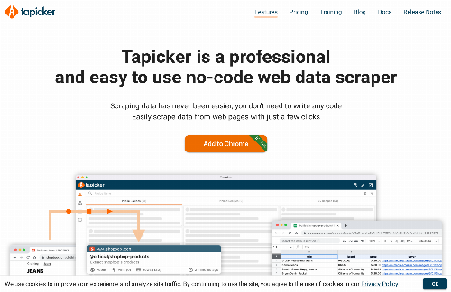 startuptile Tapicker-A Powerful Web Data Scraper