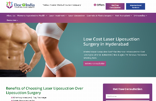 startuptile Low Cost Laser Liposuction -Get the Best & Safe Liposuction Surgery in Hyderabad. Docplus is