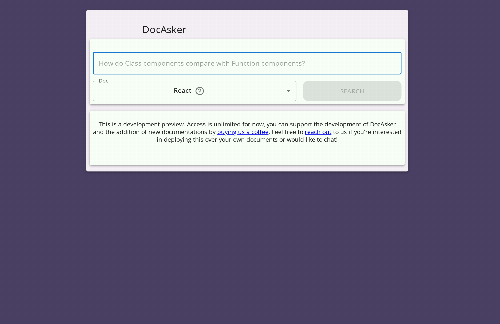 startuptile DocAsker – Use LLMs to ask documentation questions-