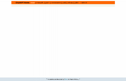 startuptile Hacker News, but Just ChatGPT-