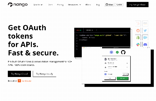 startuptile Open-source OAuth service for 40+ APIs-