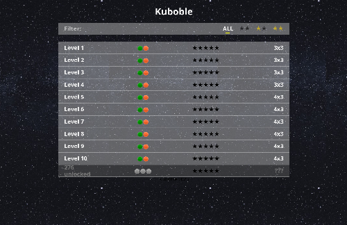 startuptile Kuboble.com – Minimalistic sliding pieces puzzle game-