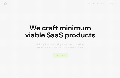 startuptile We craft minimum viable SaaS products-