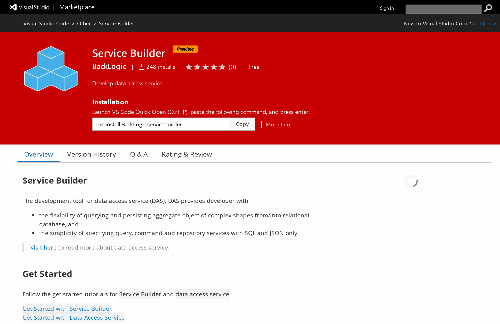 startuptile Service Builder – Build data access layer with SQL and JSON only-