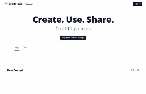 startuptile Create. Use. Share. ChatGPT Prompts-
