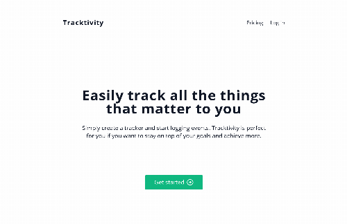 startuptile Easily track all the things that matter to you-