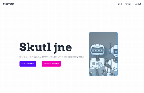 startuptile Story Bot – Blog where all the posts are written by AI-