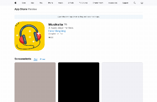 startuptile Musikalia, an iOS Music Player for Kids-