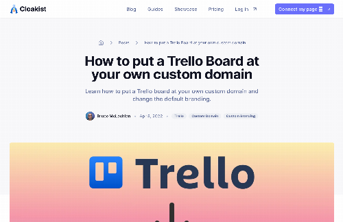 startuptile White Label your public Trello board-