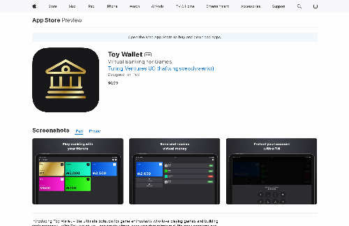 startuptile Toy Wallet – A virtual bank for playing Monopoly with NFC support-
