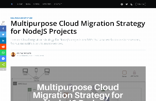 startuptile Multipurpose Cloud Migration Strategy for Node.js Projects-
