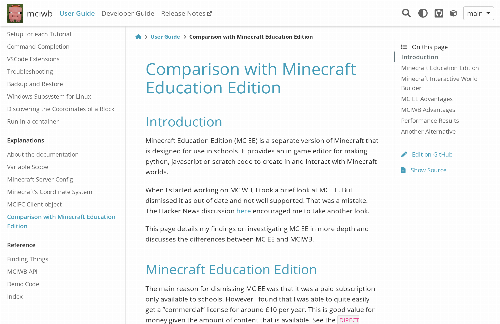 startuptile Response – Learn Python with Minecraft-