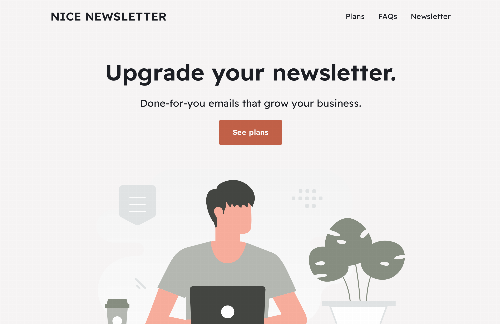 startuptile Nice Newsletter-Done for you email newsletter service