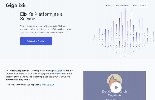startuptile Gigalixir-The only PaaS that fully supports Elixir and Phoenix.