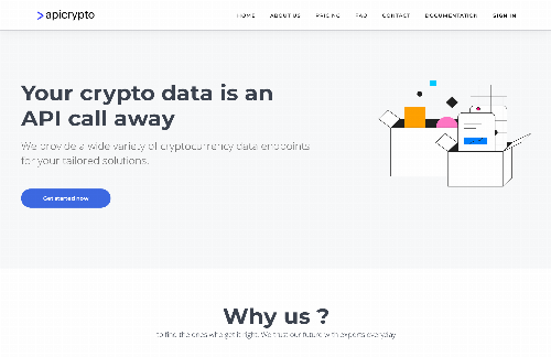 startuptile ApiCrypto.io-API Tool Cryptocurrency API Crypto API