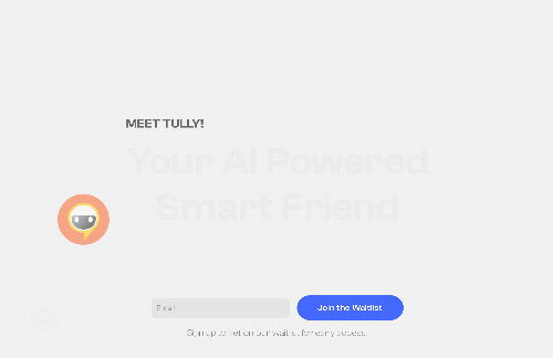 startuptile Tully AI-AI Smart Friend. Helping to improve mental health.