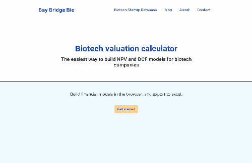 startuptile Interactive guide to valuing biotech companies-