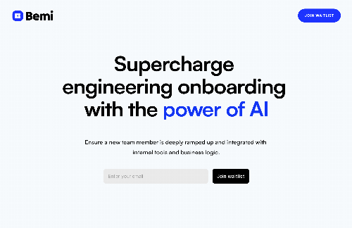 startuptile Bemi – Supercharge Engineering Onboarding-