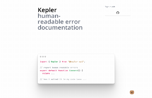 startuptile Kepler Book – A Way to Document and Share Errors-