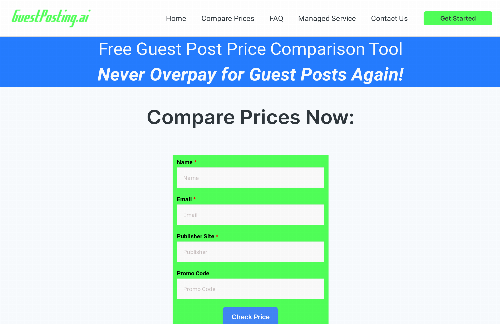 startuptile Free Guest Post Price Comparison Tool-Never Overpay for Guest Posts Again!