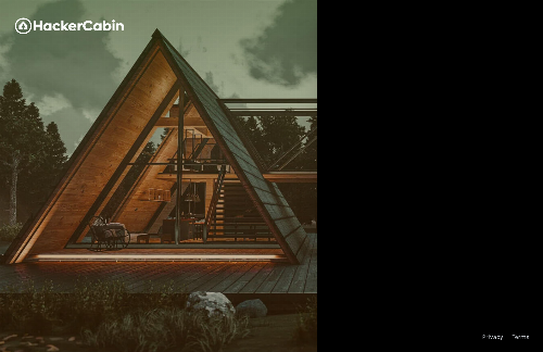 startuptile Hacker Cabin-