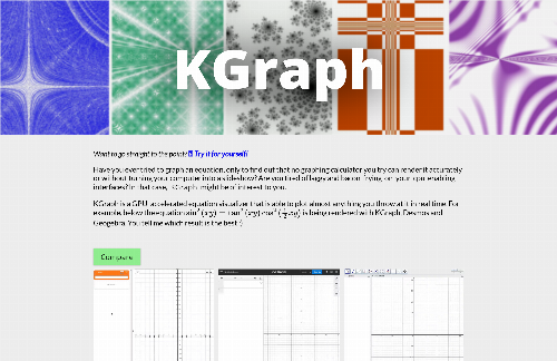 startuptile KGraph, a GPU-accelerated graph plotter-