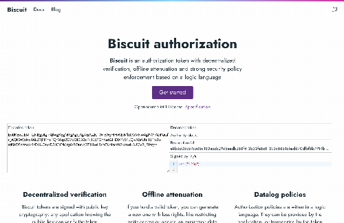 startuptile Biscuit Security Authorization-