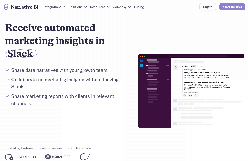 startuptile Get automated marketing insights in Slack-