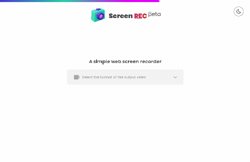 startuptile Free Online Screen Recorder MP4 and WEBM-