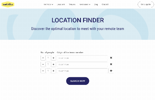 startuptile Location Finder – Find the best location to meet your remote team-