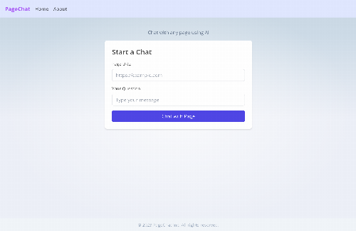 startuptile PageChat – Give a url and ask AI to answer questions-