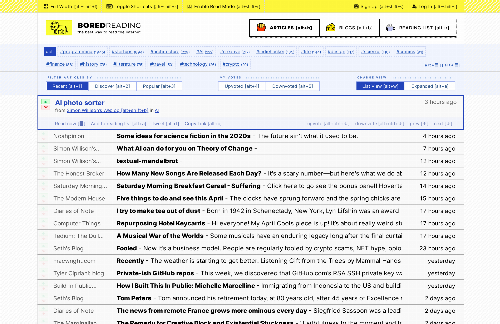 startuptile A Google Reader-inspired RSS reader-