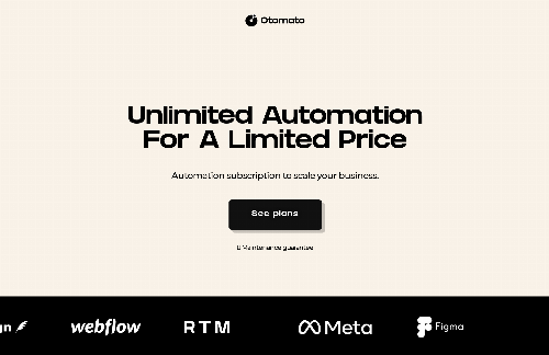 startuptile Otomato-Unlimited automation service