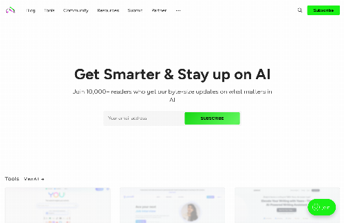 startuptile SERP AI-The biggest organized collection of AI content