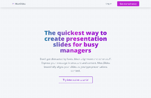 startuptile MeetSlides-Presentation software for online meetings