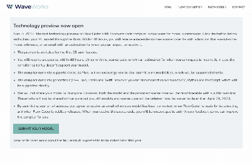 startuptile Compile ML models into dependency-free source code for easy deployment-