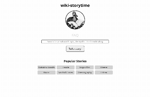 startuptile My tool to rewrite Wikipedia stories for kids-