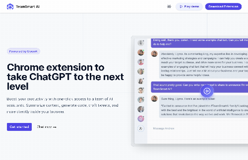 startuptile Chrome extension to improve productivity with ChatGPT-