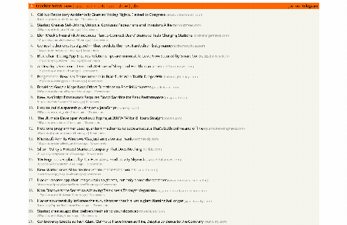 startuptile Hacker News from Alternate Dimension (With Everything LLM-Generated)-