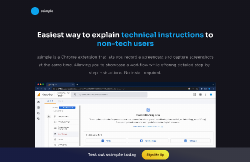 startuptile ssimple.co-Explain technical instructions to non-technical users