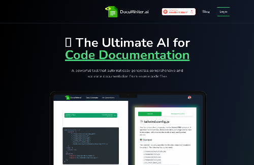 startuptile DocuWriter.ai-? The Ultimate AI for Code Documentation