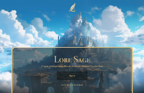 startuptile Lore Sage – Turn Ideas into Custom Fantasy Worlds in Minutes-