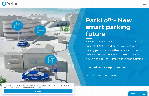 startuptile Parklio™ Smart Parking Barrier-Controling  smart parking products remotely