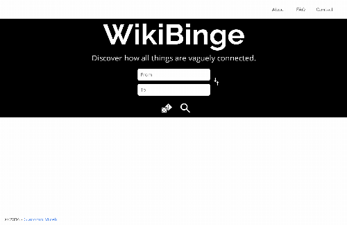 startuptile WikiBinge – discover how all things are vaguely connected (2016)-