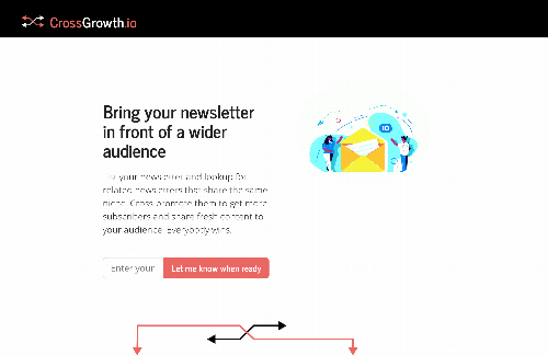 startuptile CrossGrowth-Platform for showcasing and cross-promoting newsletters