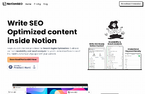 startuptile NotionSEO-Notion SEO & Readability Plugin